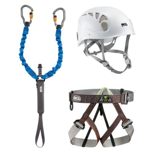 Petzl KIT VIA FERRATA Klettersteig Set Petzl KIT VIA FERRATA Klettersteig Set